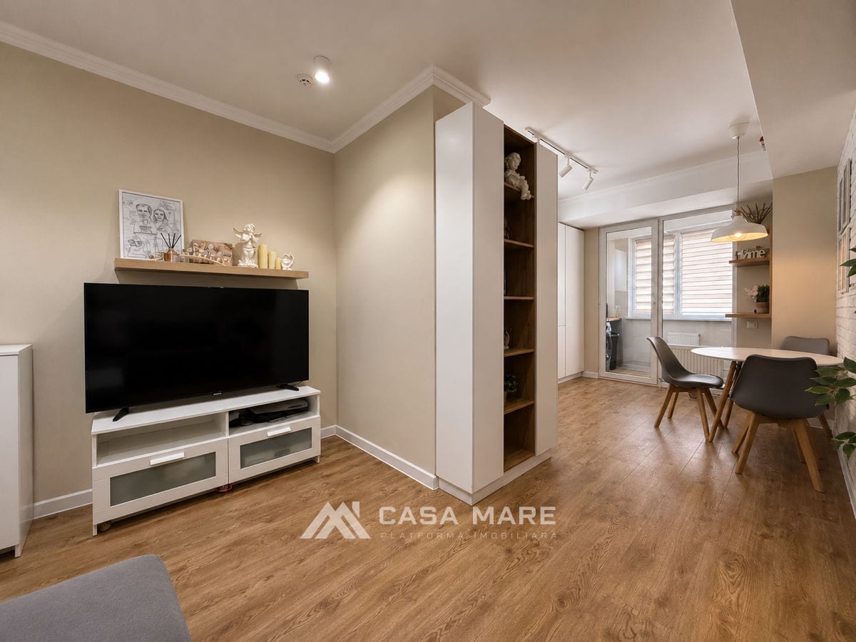 2-комнатная квартира, 67 м², Рышкановка, Кишинёв 4