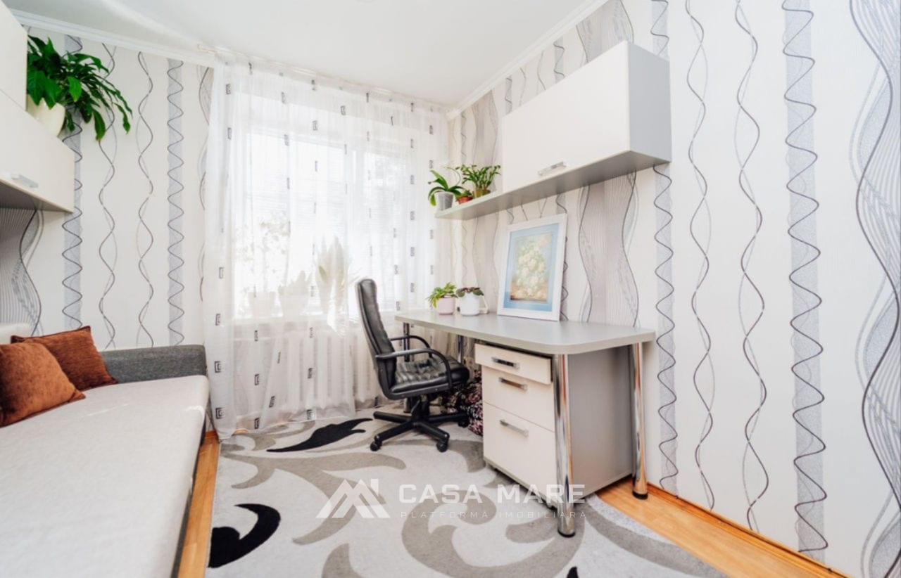2-комнатная квартира, 42 м², Ботаника, Кишинёв 5