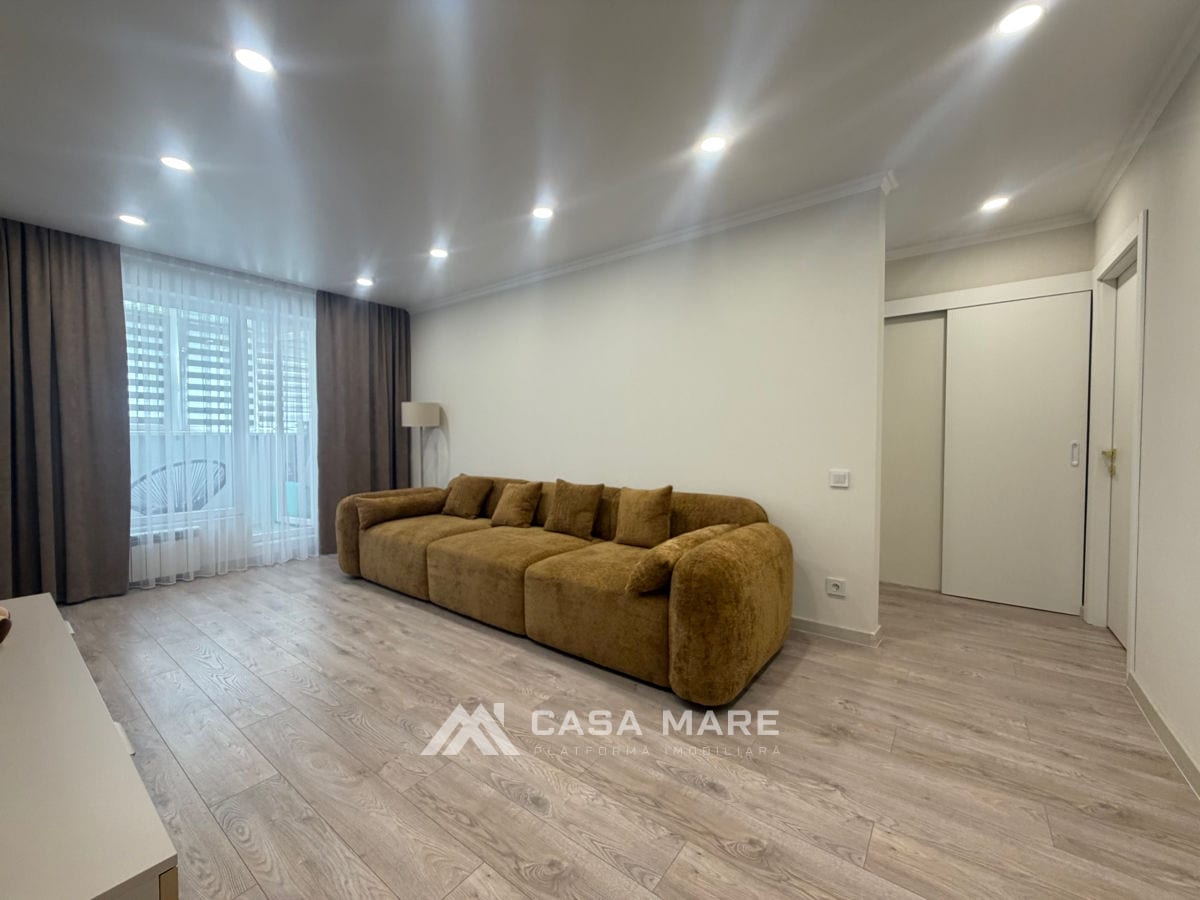 2-комнатная квартира, 50 м², Ботаника, Кишинёв 3
