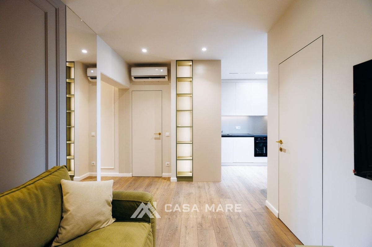 2-комнатная квартира, 54 м², Рышкановка, Кишинёв 7