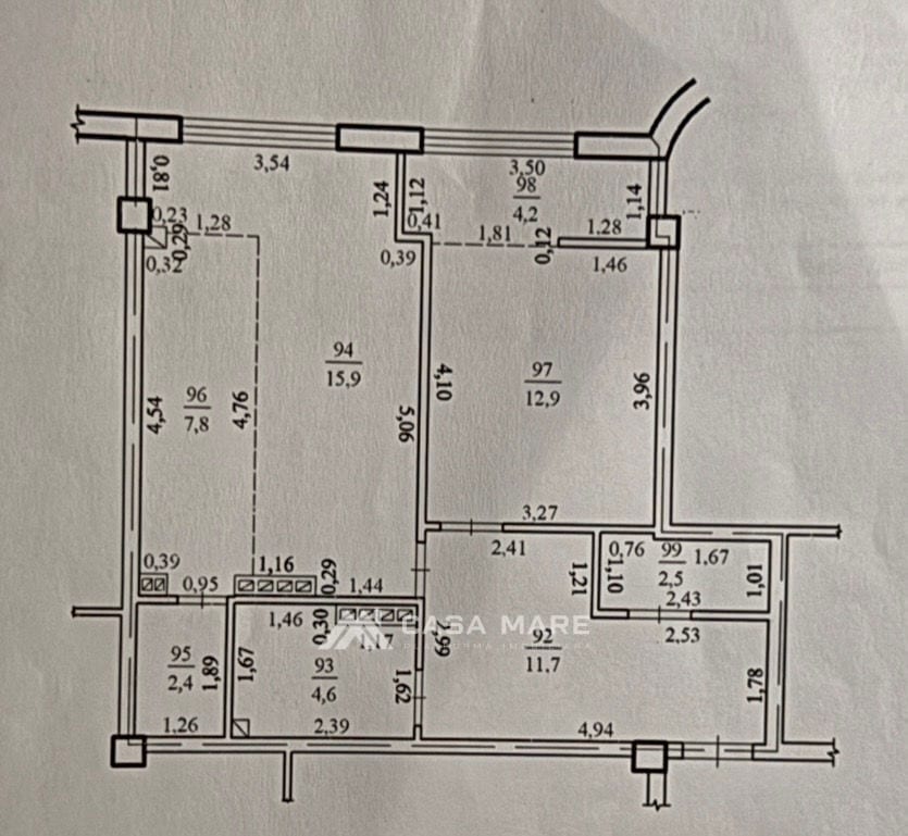 Apartament cu 1 cameră, 62 m², Ciocana, Chișinău 9