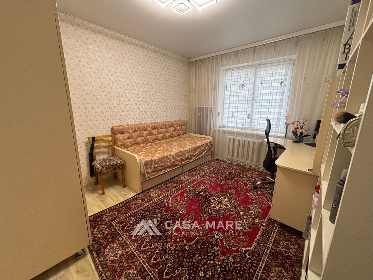 4-комнатная квартира, 86 м², Чеканы, Кишинёв 2