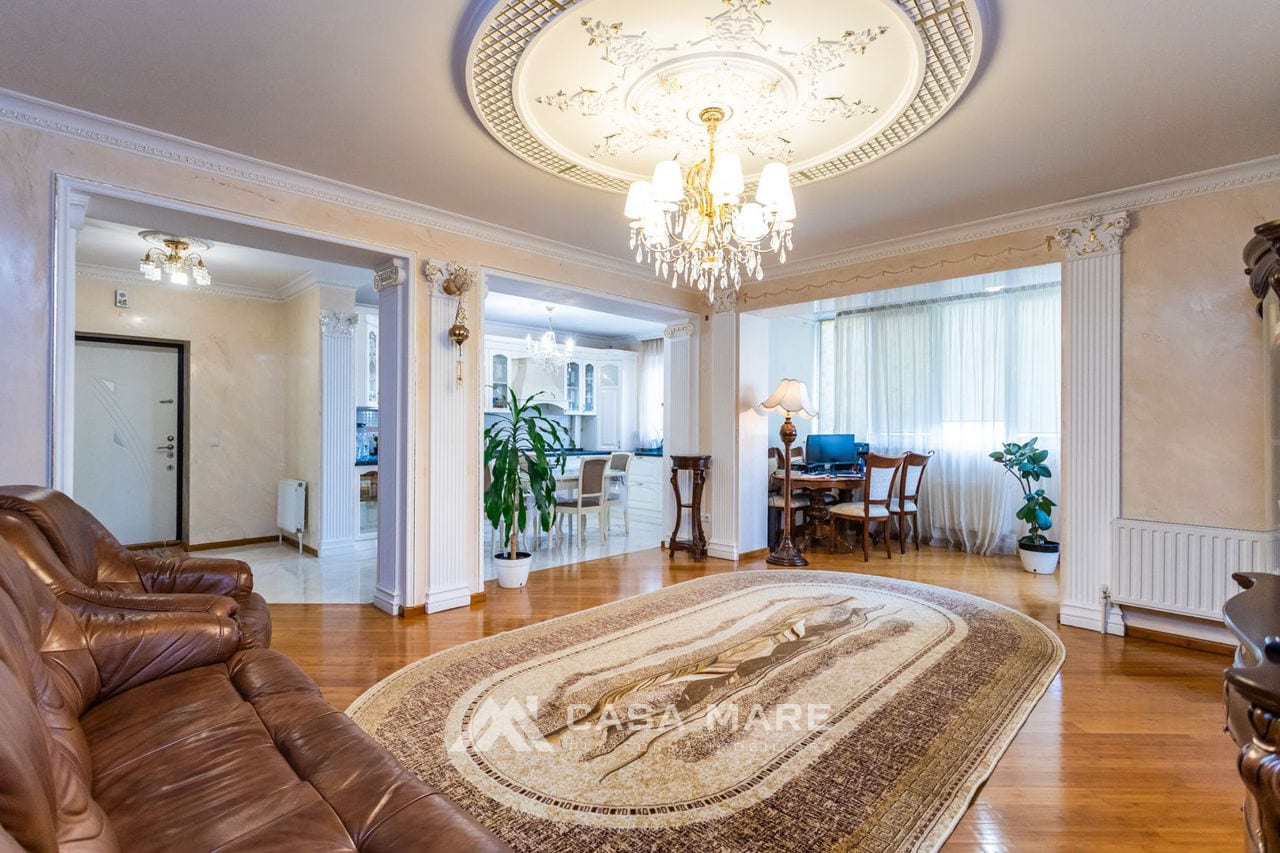 2-комнатная квартира, 121 м², Чеканы, Кишинёв 5