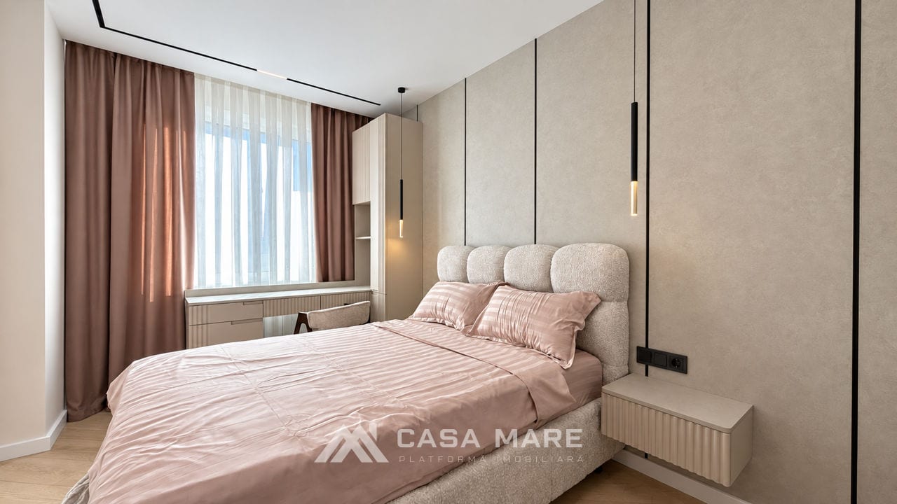 3-комнатная квартира, 93 м², Буюканы, Кишинёв 6