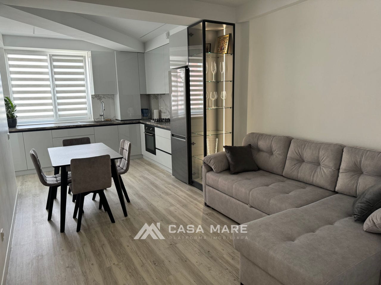 1-комнатная квартира, 47 м², Ботаника, Кишинёв 3