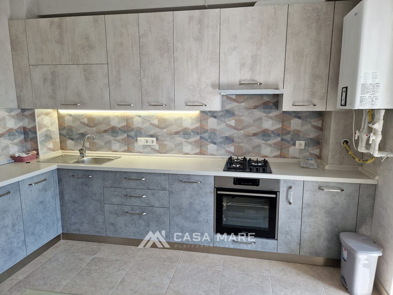 Apartament cu 1 cameră, 43 m², Centru, Chișinău 2