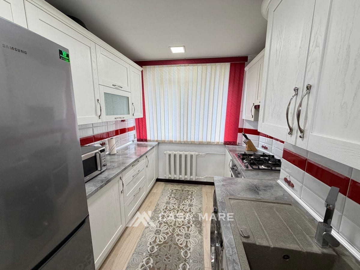 3-комнатная квартира, 75 м², Чеканы, Кишинёв 5