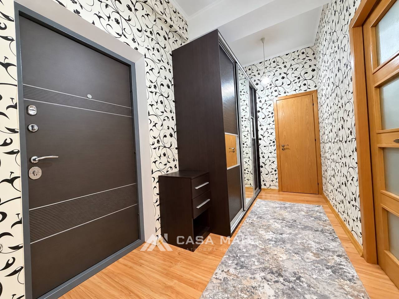 1-комнатная квартира, 53 м², Чеканы, Кишинёв 8