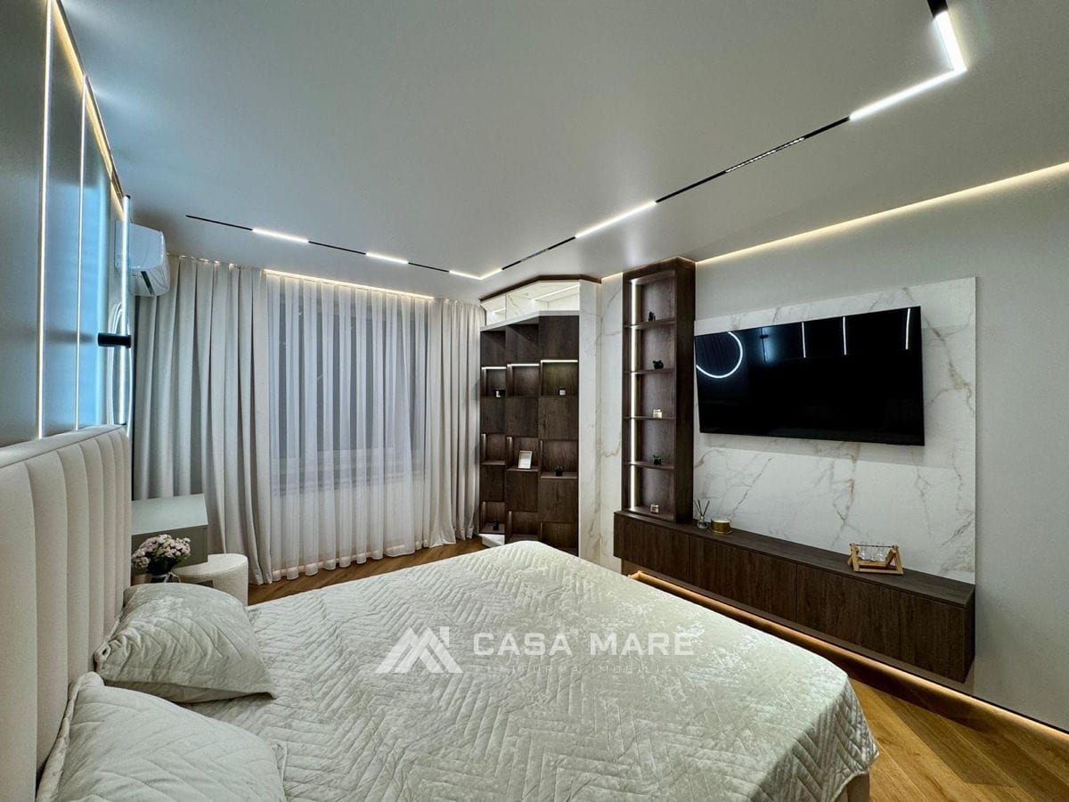 2-комнатная квартира, 80 м², Чеканы, Кишинёв 12