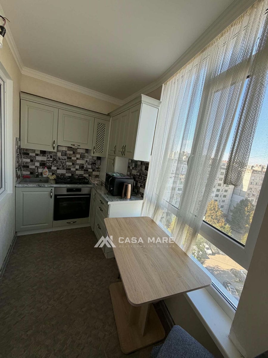 2-комнатная квартира, 50 м², Чеканы, Кишинёв 3