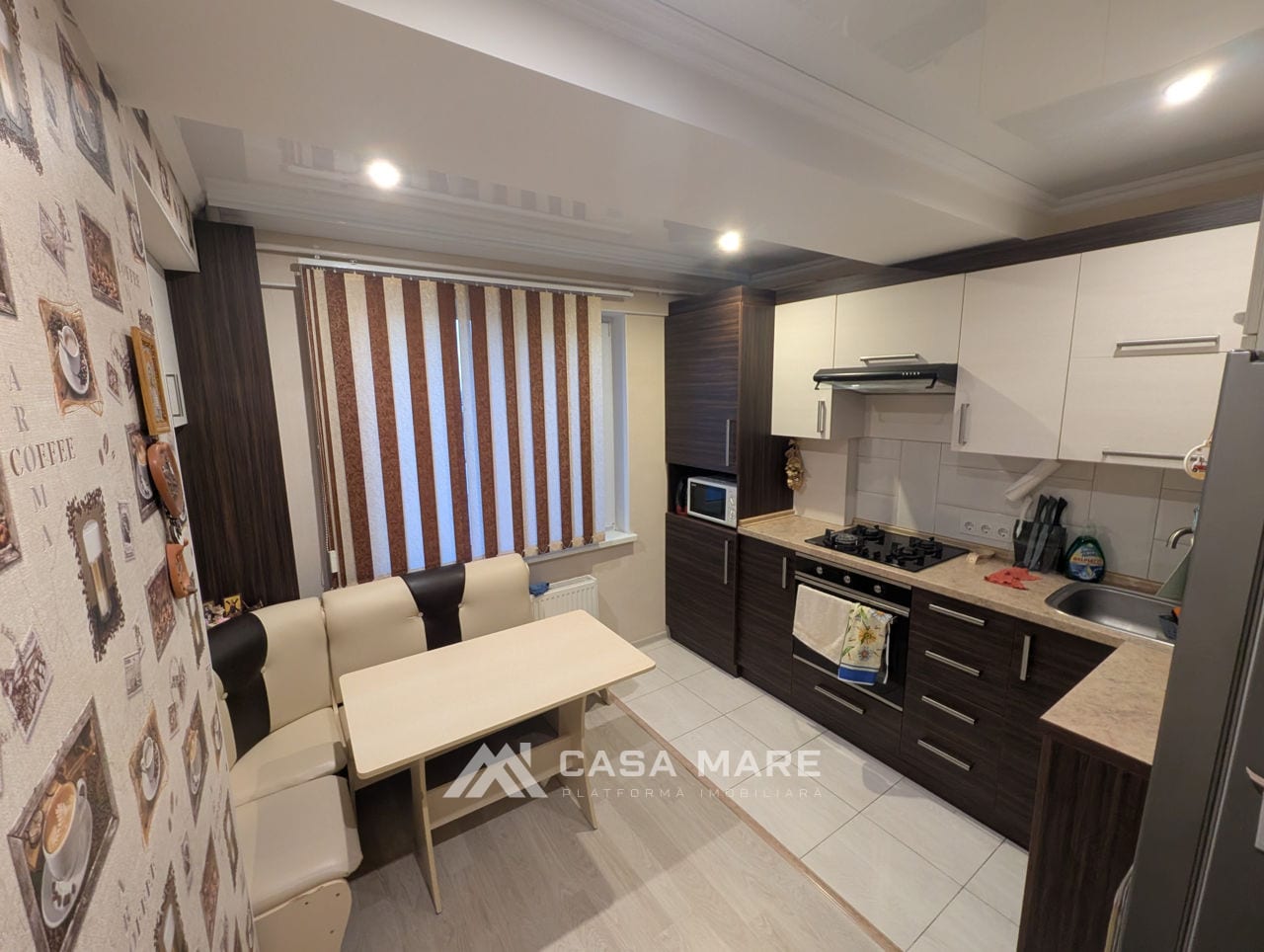 1-комнатная квартира, 39 м², Чеканы, Кишинёв 3