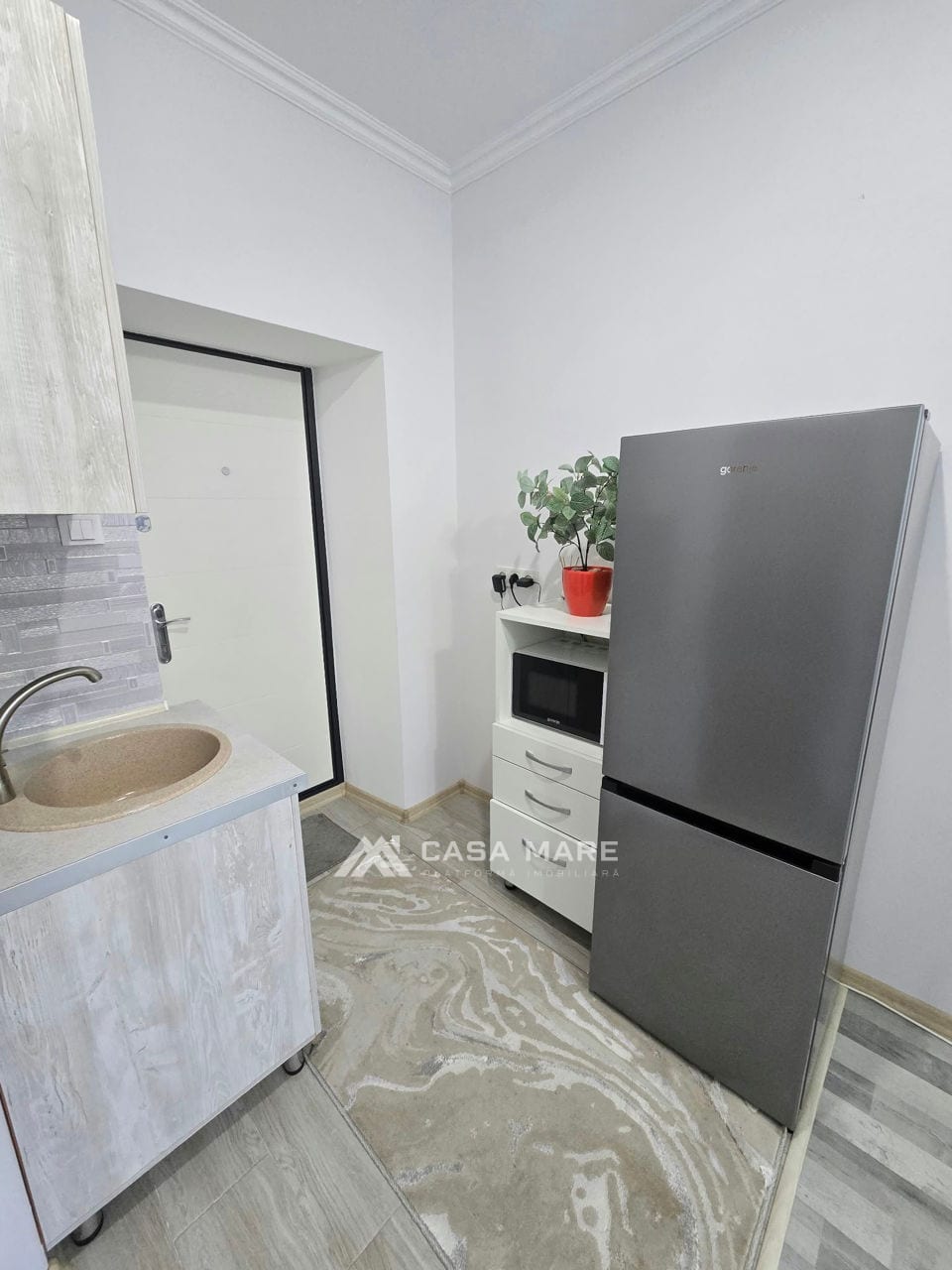 1-комнатная квартира, 23 м², Буюканы, Кишинёв 4
