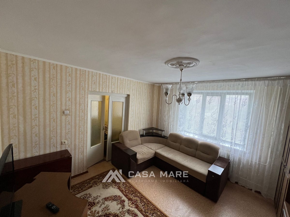 1-комнатная квартира, 40 м², Чеканы, Кишинёв 3