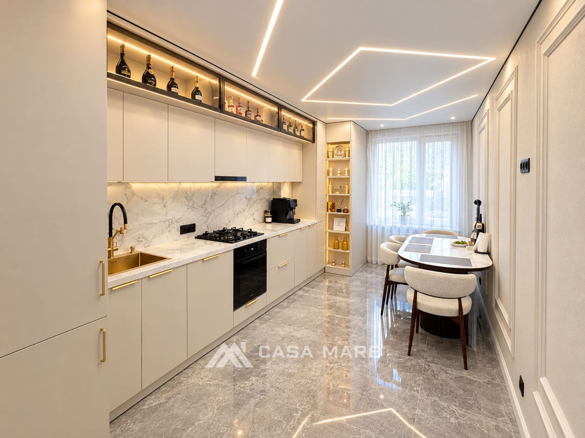 2-комнатная квартира, 76 м², Дурлешты 8