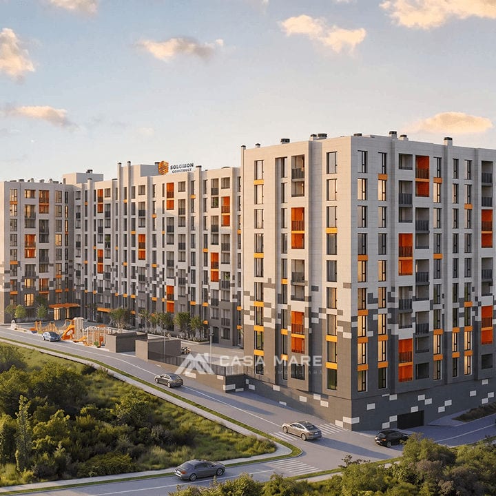 1-комнатная квартира, 39 м², Телецентр, Кишинёв 1