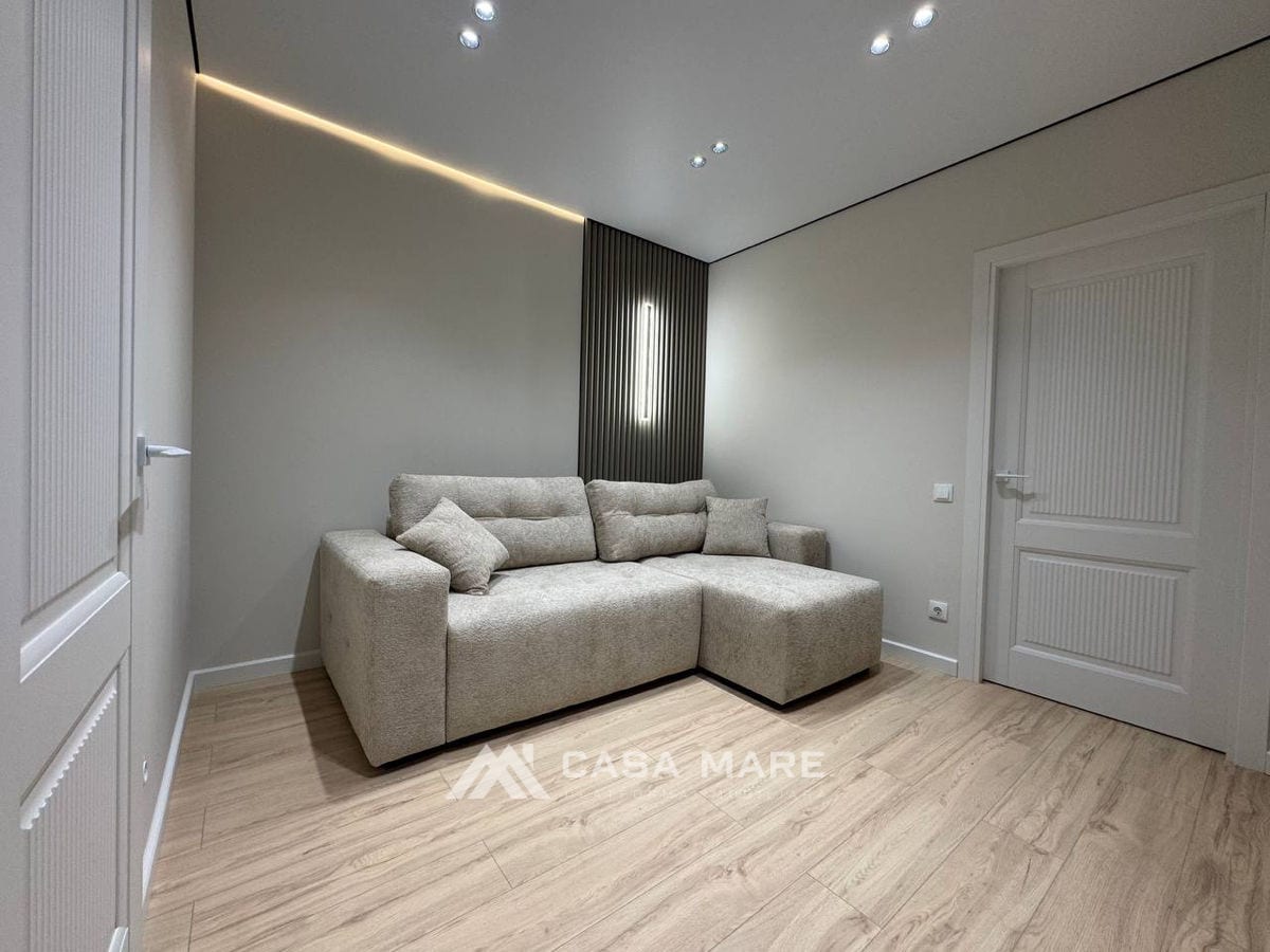 1-комнатная квартира, 53 м², Ботаника, Кишинёв 5