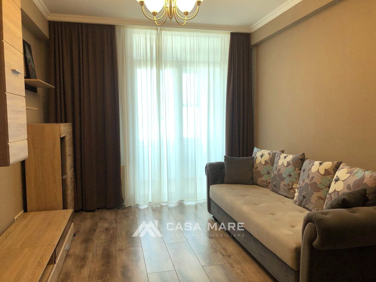 2-комнатная квартира, 74 м², Ботаника, Кишинёв 3
