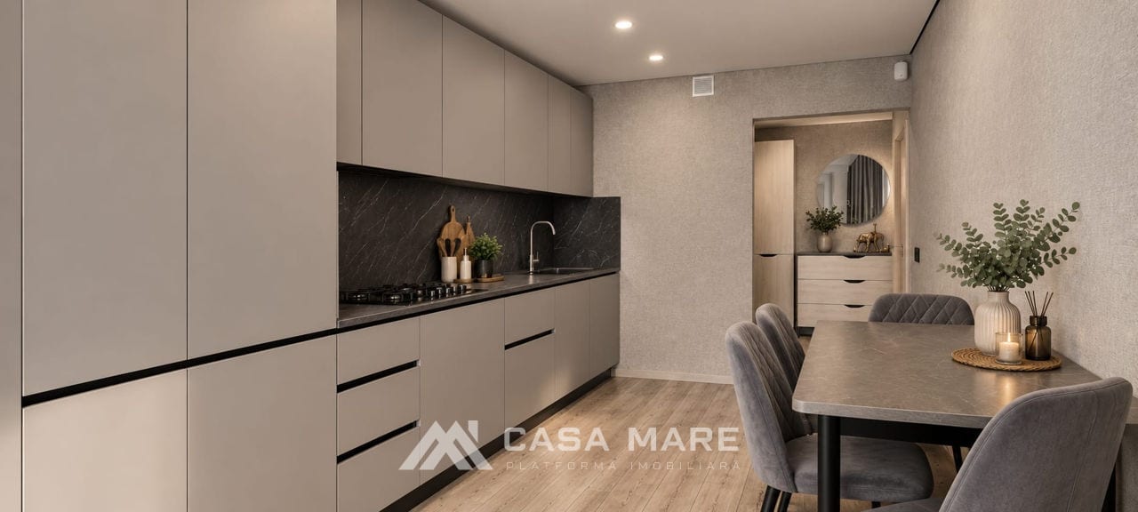 Apartament cu 2 camere, 56 m², Gara de nord, Bălți 5