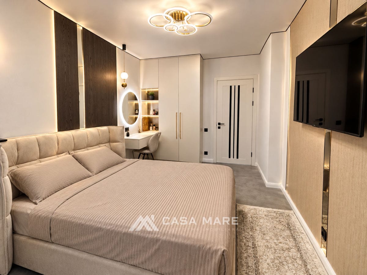 2-комнатная квартира, 76 м², Дурлешты 2
