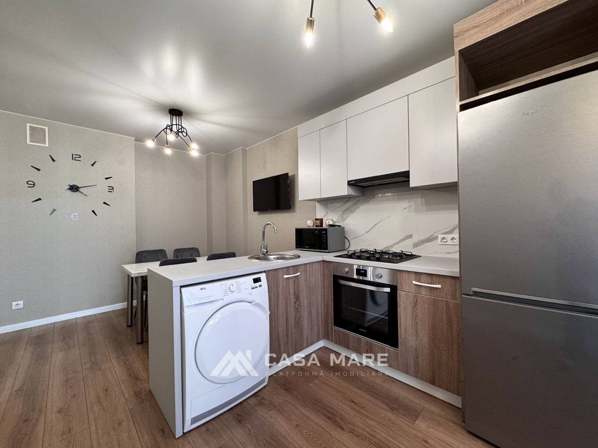 1-комнатная квартира, 46 м², Буюканы, Кишинёв 4