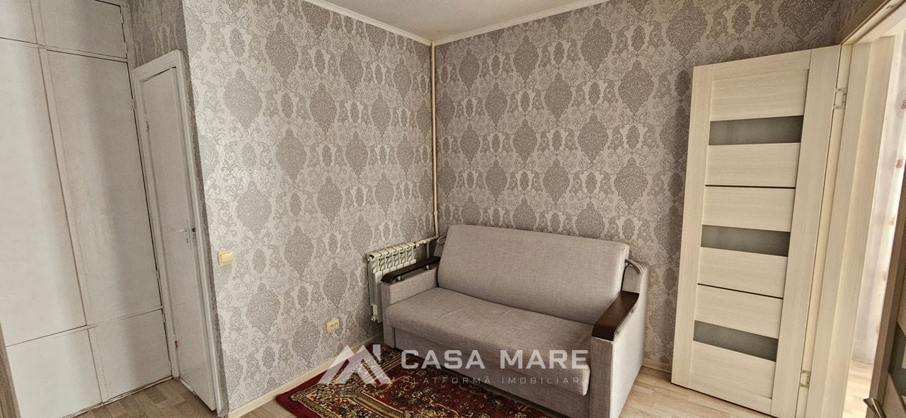 1-комнатная квартира, 40 м², Ботаника, Кишинёв 4