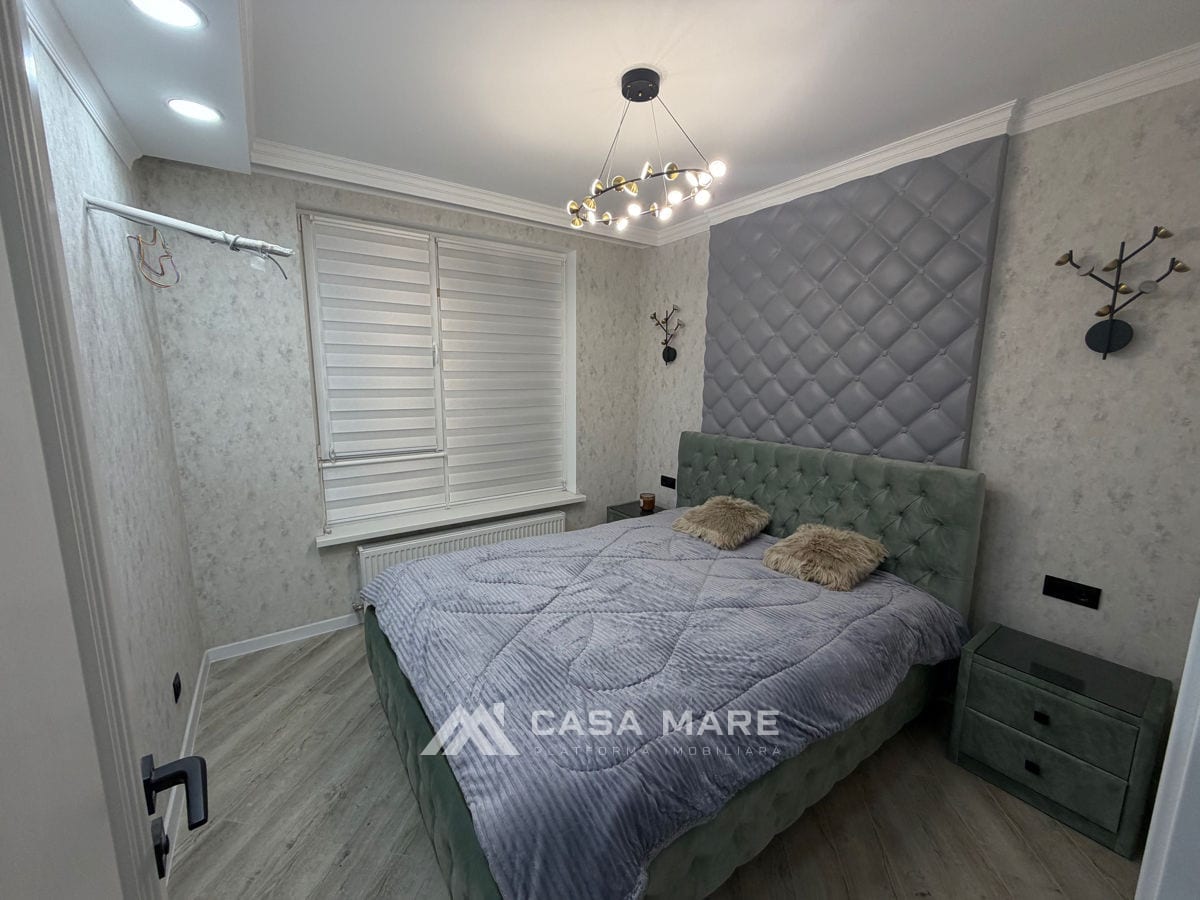 1-комнатная квартира, 40 м², Рышкановка, Кишинёв 1
