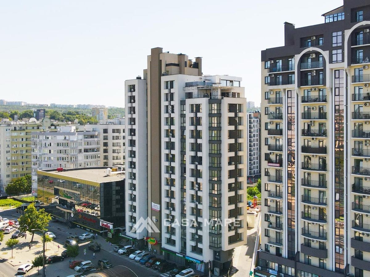 2-комнатная квартира, 53 м², Рышкановка, Кишинёв 1