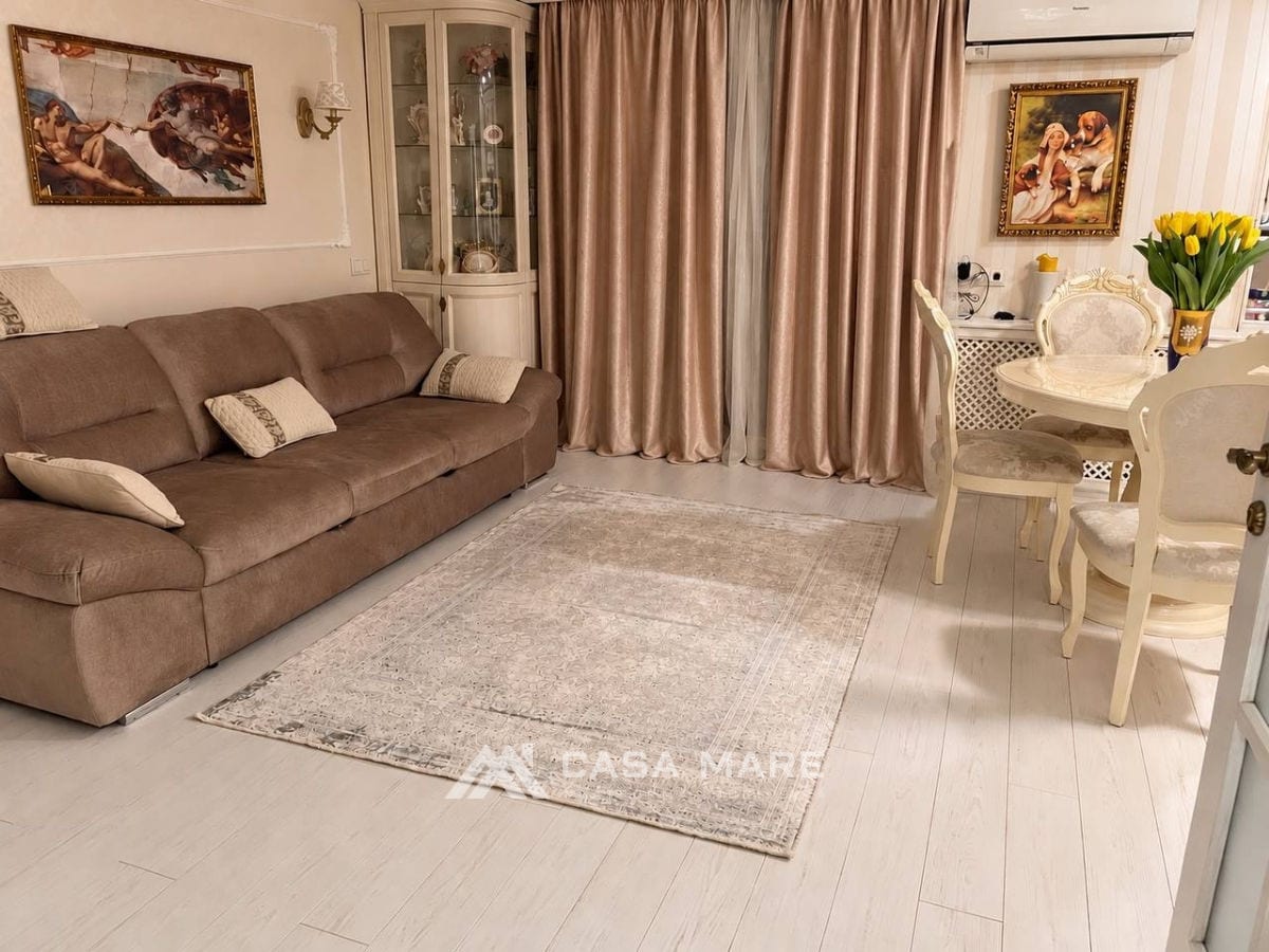 3-комнатная квартира, 70 м², Рышкановка, Кишинёв 2