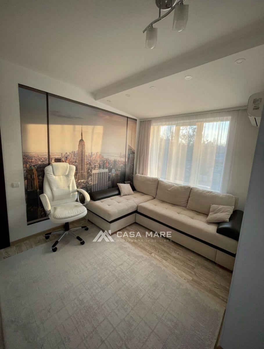 2-комнатная квартира, 51 м², Ботаника, Кишинёв 3