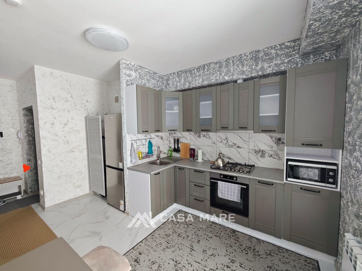 1-комнатная квартира, 55 м², Буюканы, Кишинёв 3