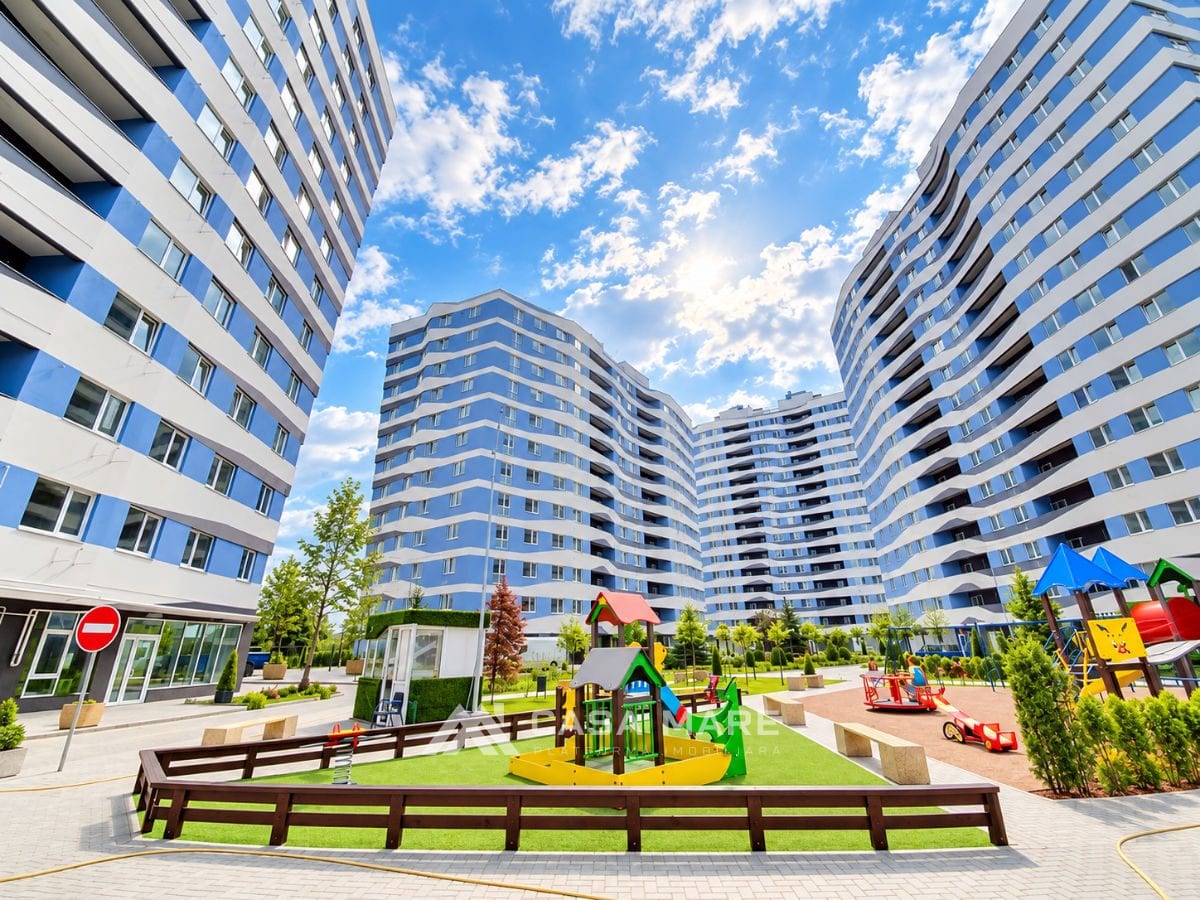 2-комнатная квартира, 67 м², Рышкановка, Кишинёв 10