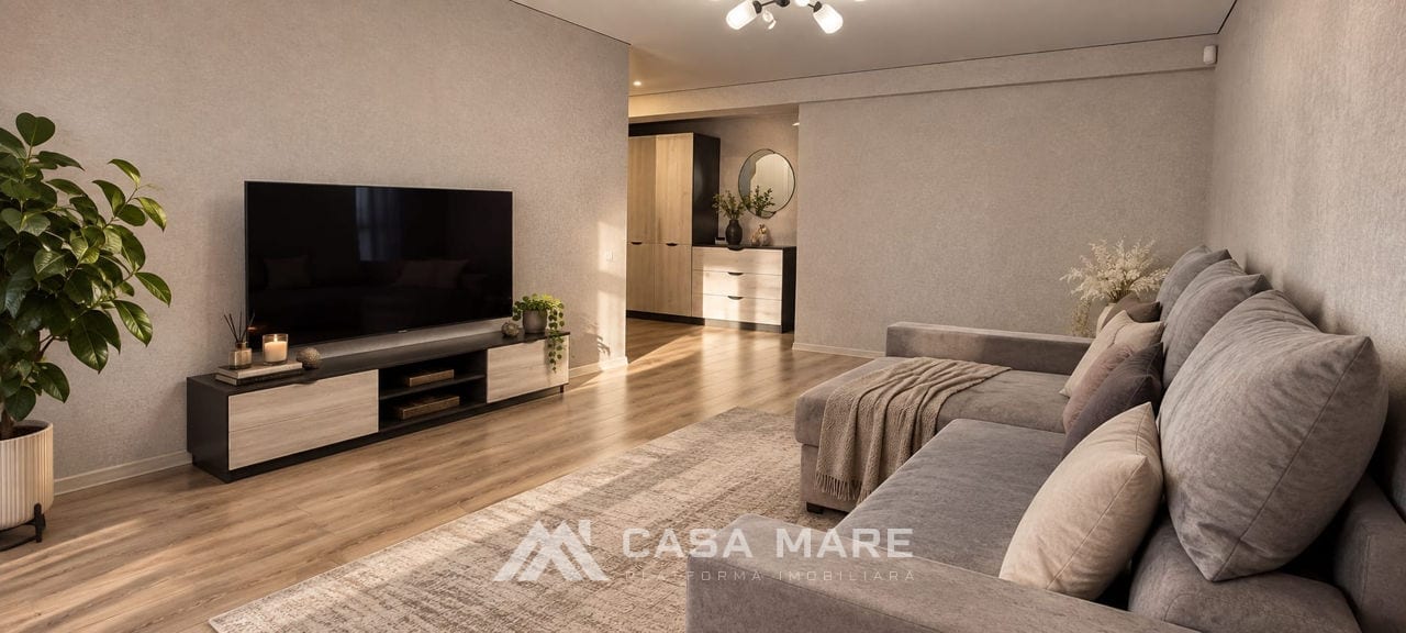 Apartament cu 2 camere, 56 m², Gara de nord, Bălți 4