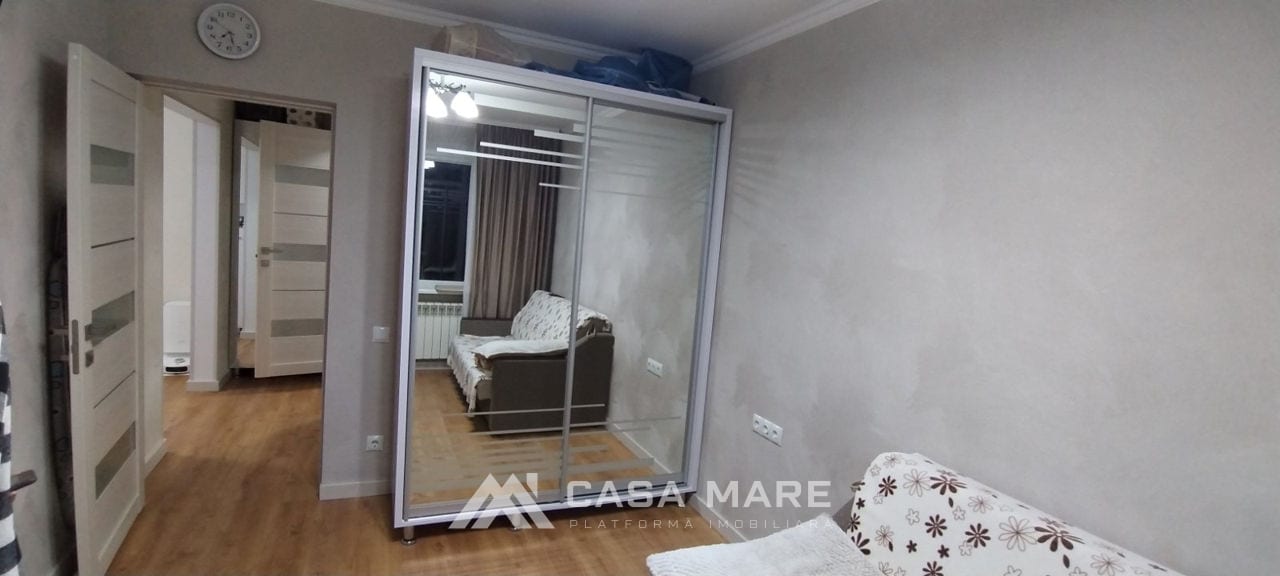 1-комнатная квартира, 37 м², Ботаника, Кишинёв 3
