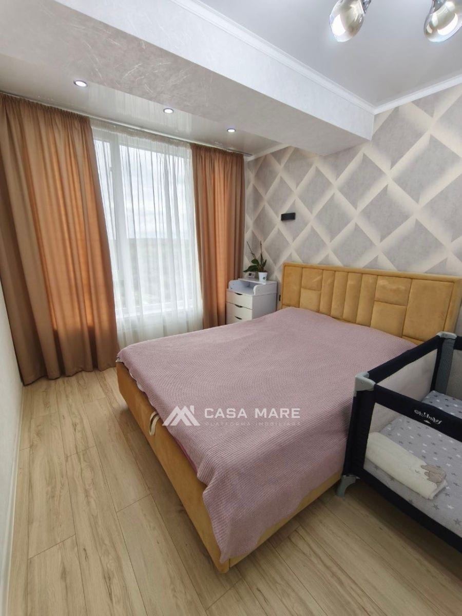1-комнатная квартира, 48 м², Чеканы, Кишинёв 2