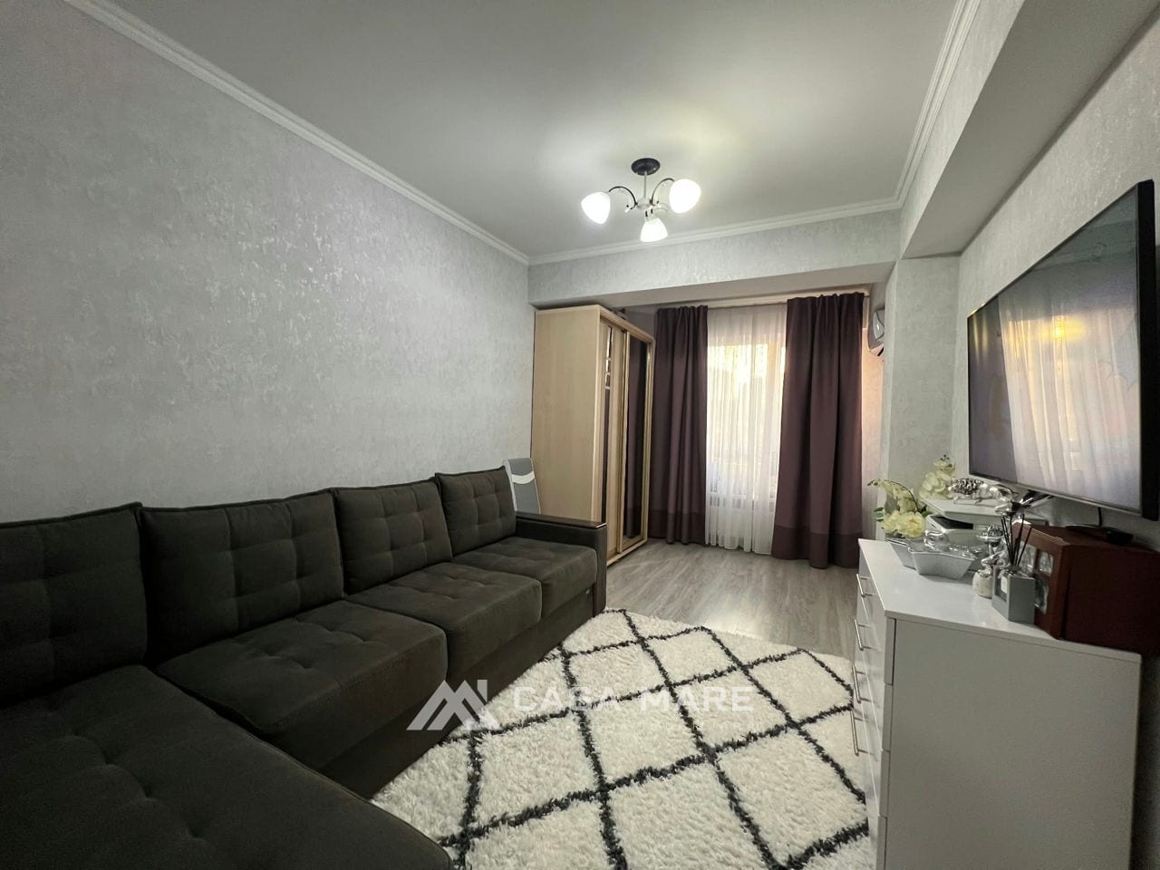1-комнатная квартира, 40 м², Центр, Кишинёв 1