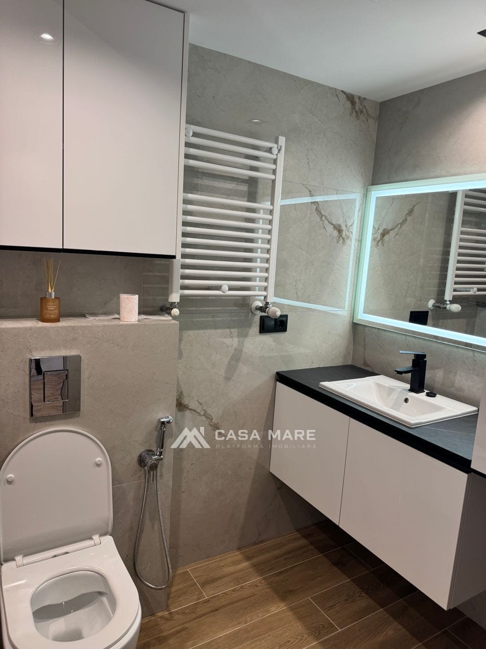 1-комнатная квартира, 52 м², Чеканы, Кишинёв 4