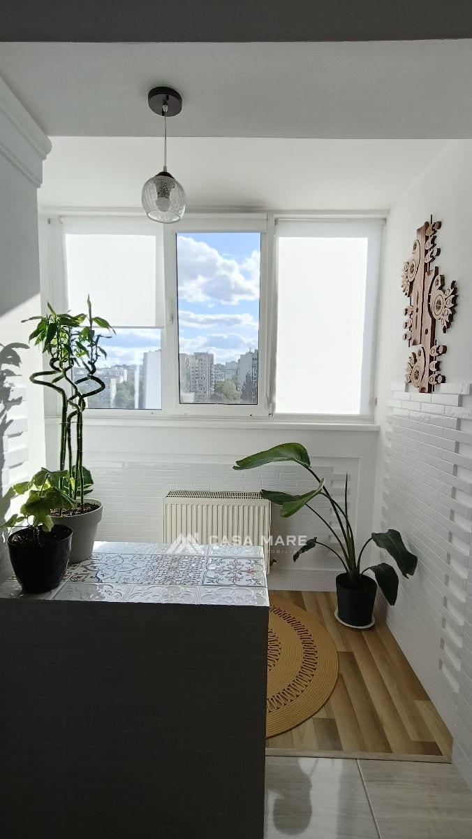 3-комнатная квартира, 100 м², Ботаника, Кишинёв 8