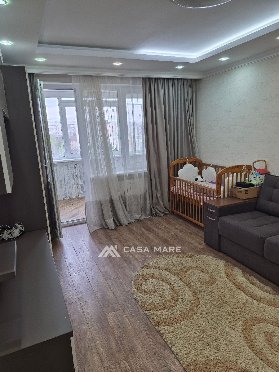 2-комнатная квартира, 50 м², Чеканы, Кишинёв 3