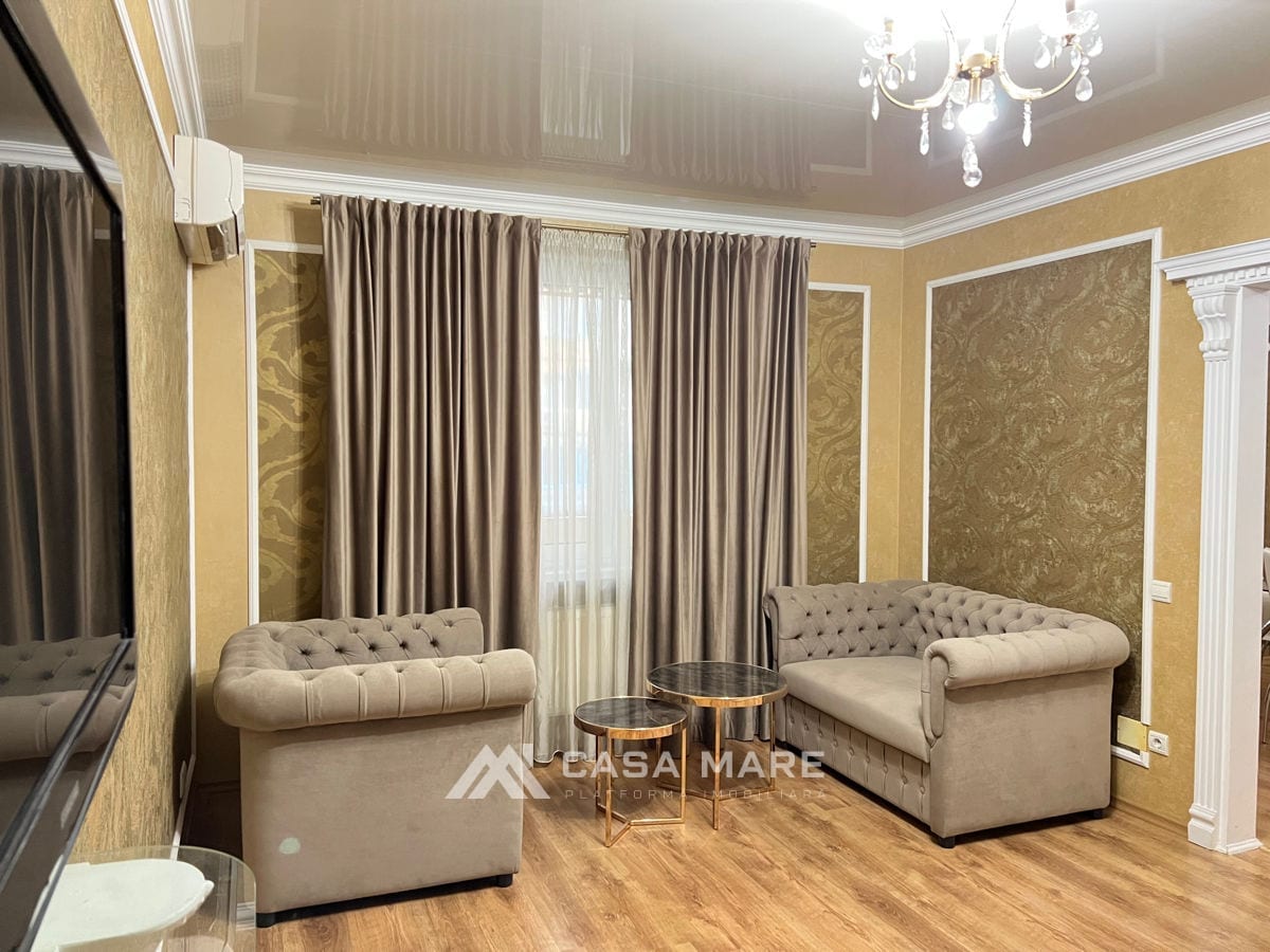 Apartament cu 1 cameră, 55 m², Centru, Chișinău 2