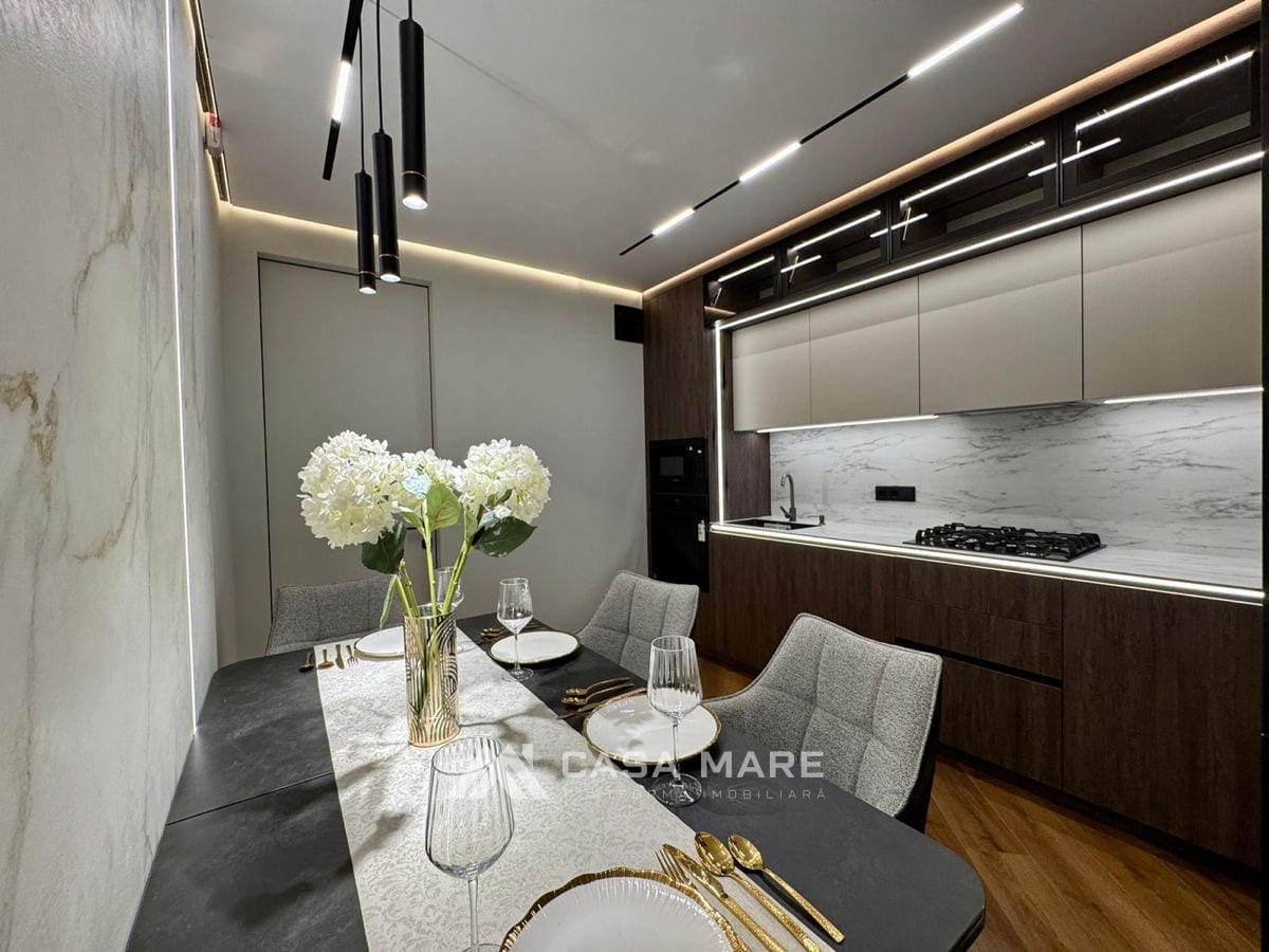 2-комнатная квартира, 80 м², Чеканы, Кишинёв 6