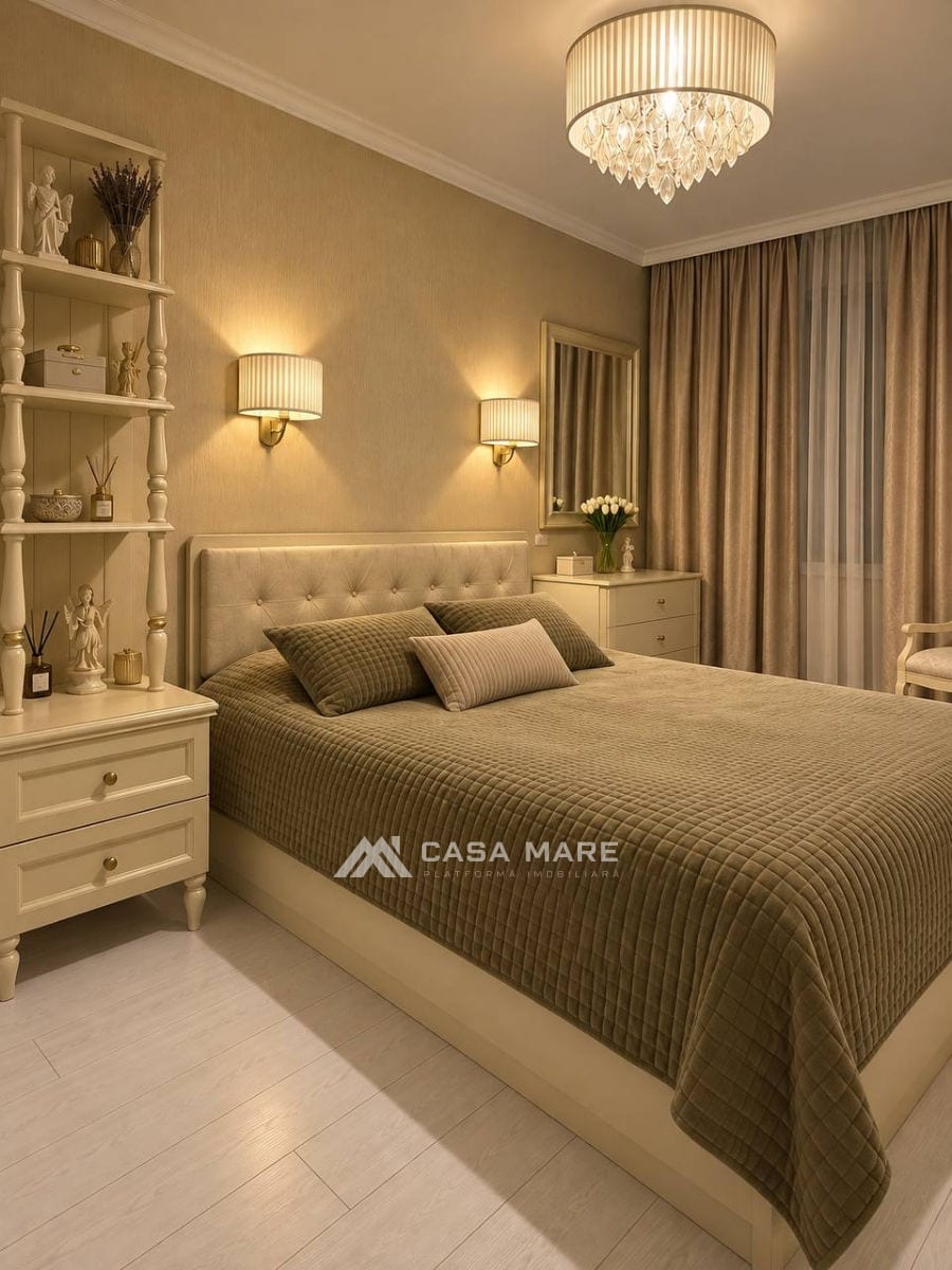 3-комнатная квартира, 70 м², Рышкановка, Кишинёв 1