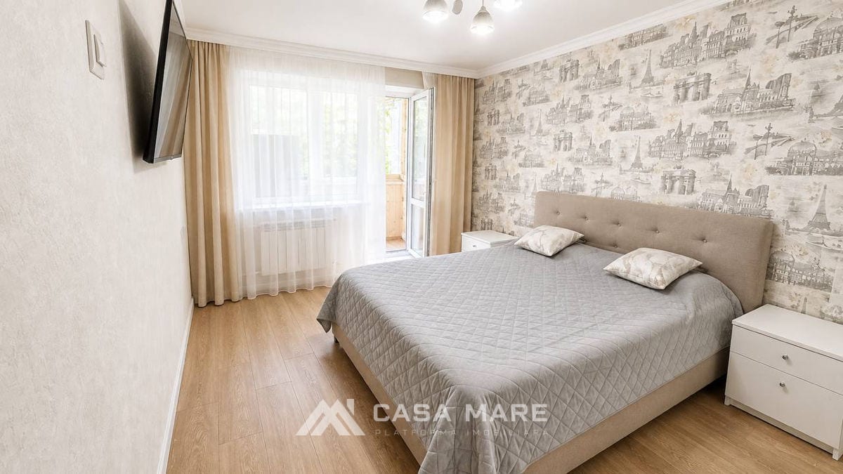 3-комнатная квартира, 67 м², Буюканы, Кишинёв 1