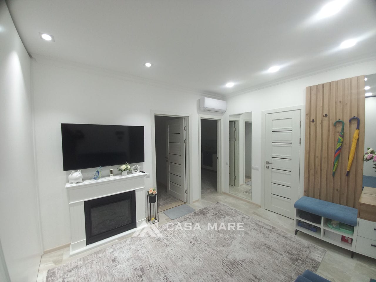 1-комнатная квартира, 48 м², Чеканы, Кишинёв 5