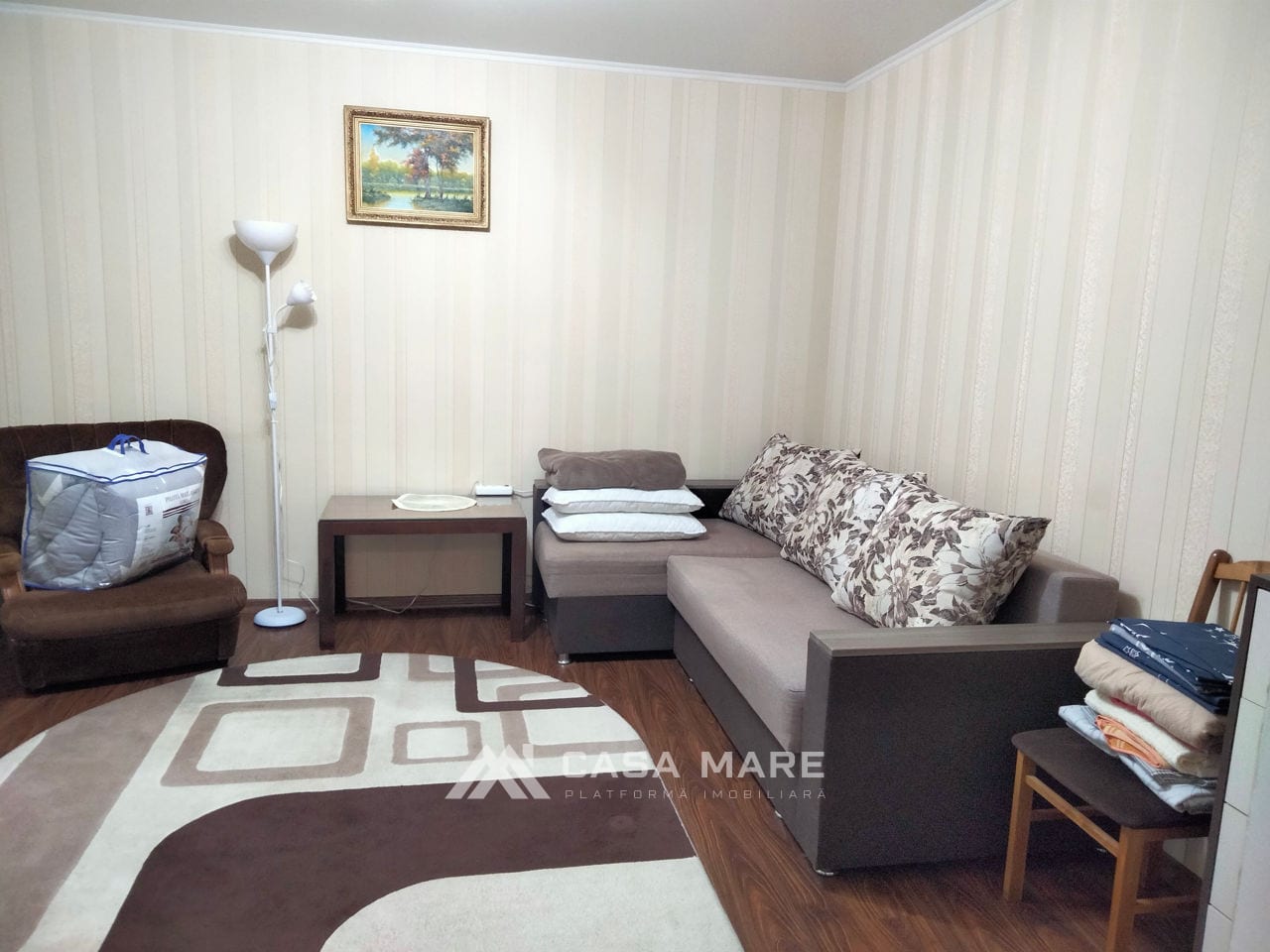 1-комнатная квартира, 45 м², Чеканы, Кишинёв 1