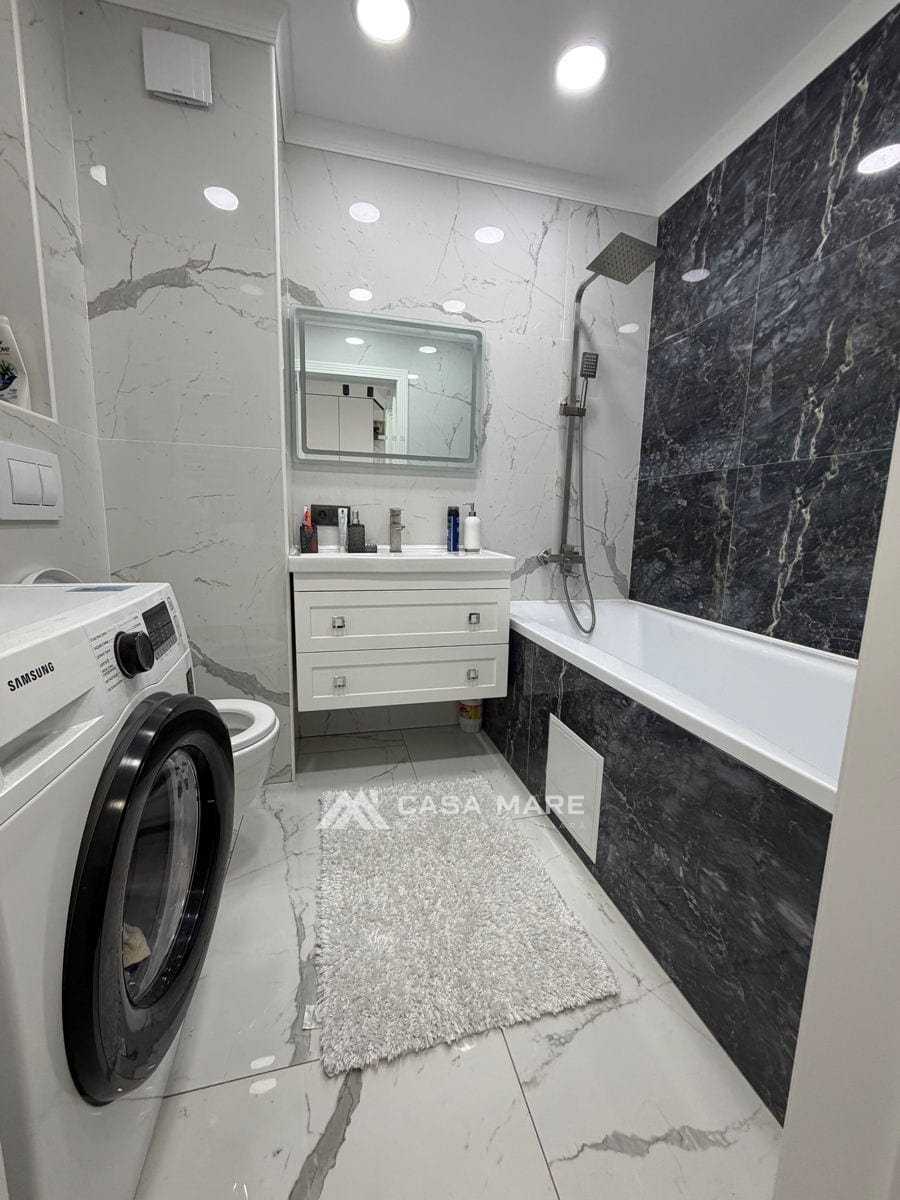 1-комнатная квартира, 40 м², Рышкановка, Кишинёв 4