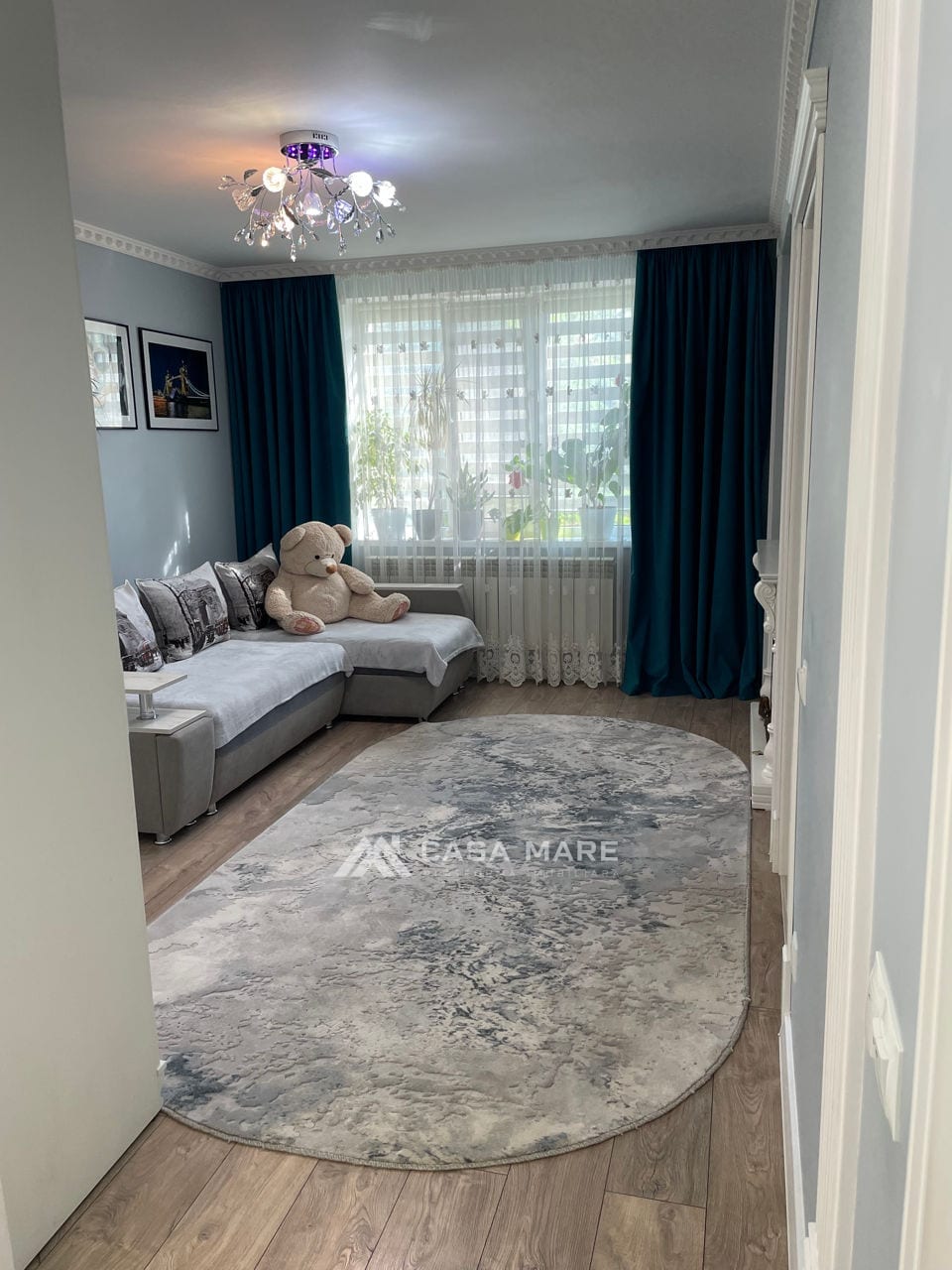 2-комнатная квартира, 62 м², БАМ, Bălți 2