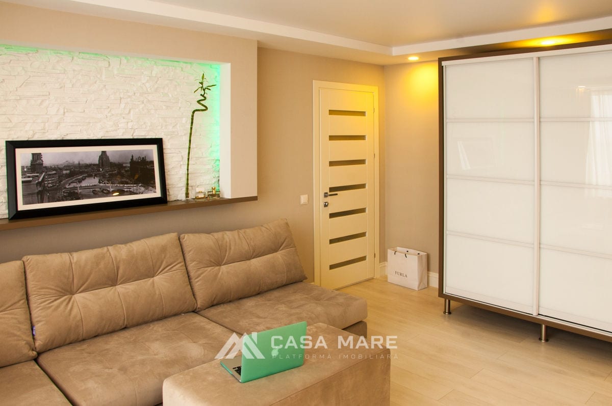 3-комнатная квартира, 90 м², Чеканы, Кишинёв 2