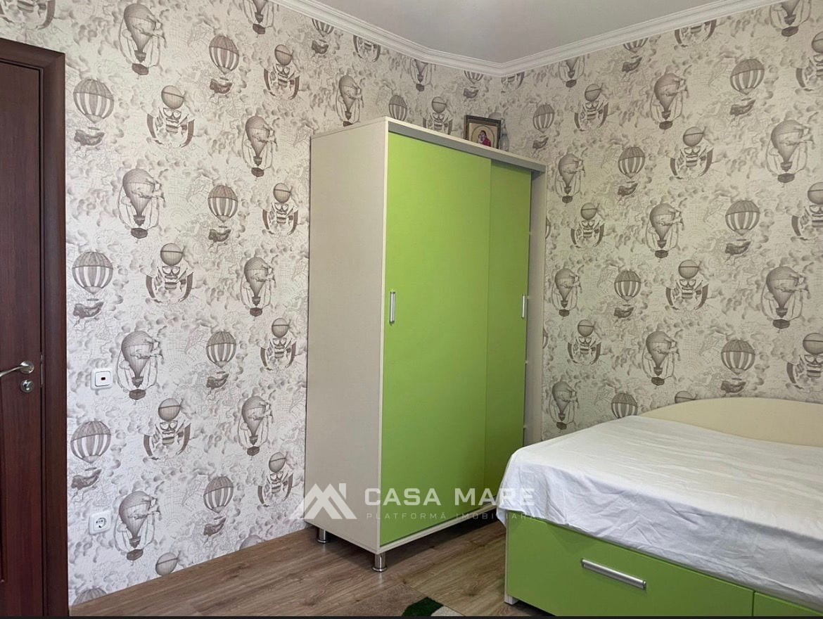 3-комнатная квартира, 84 м², Рышкановка, Кишинёв 5