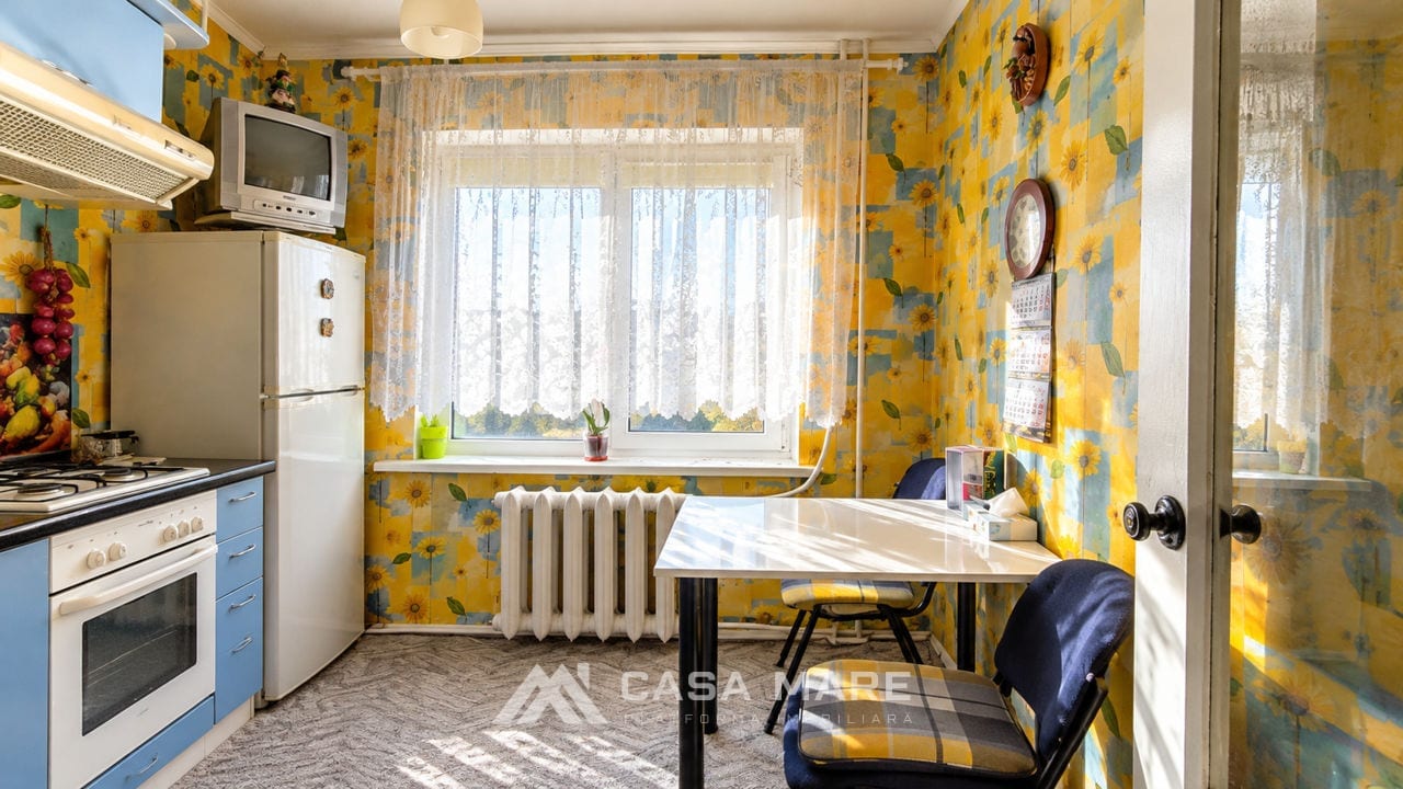 2-комнатная квартира, 54 м², Чеканы, Кишинёв 5