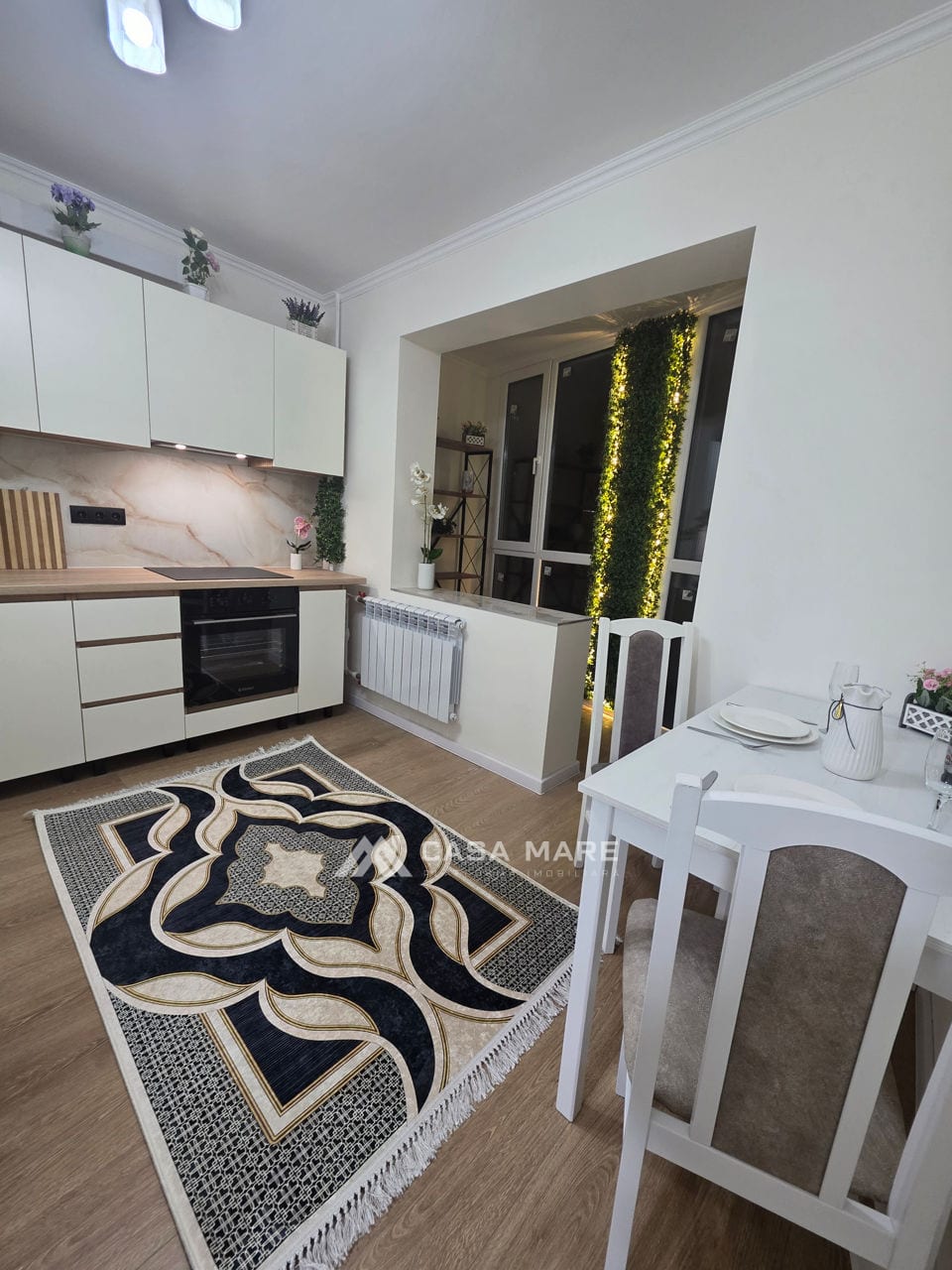 1-комнатная квартира, 42 м², Ботаника, Кишинёв 3